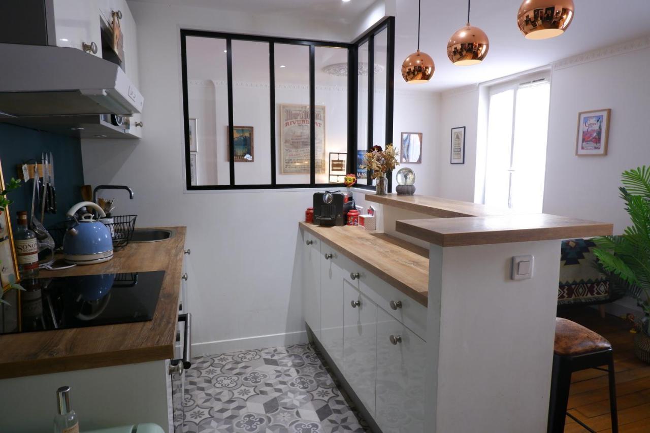 Cosy Magical Flat Lägenhet Paris Exteriör bild